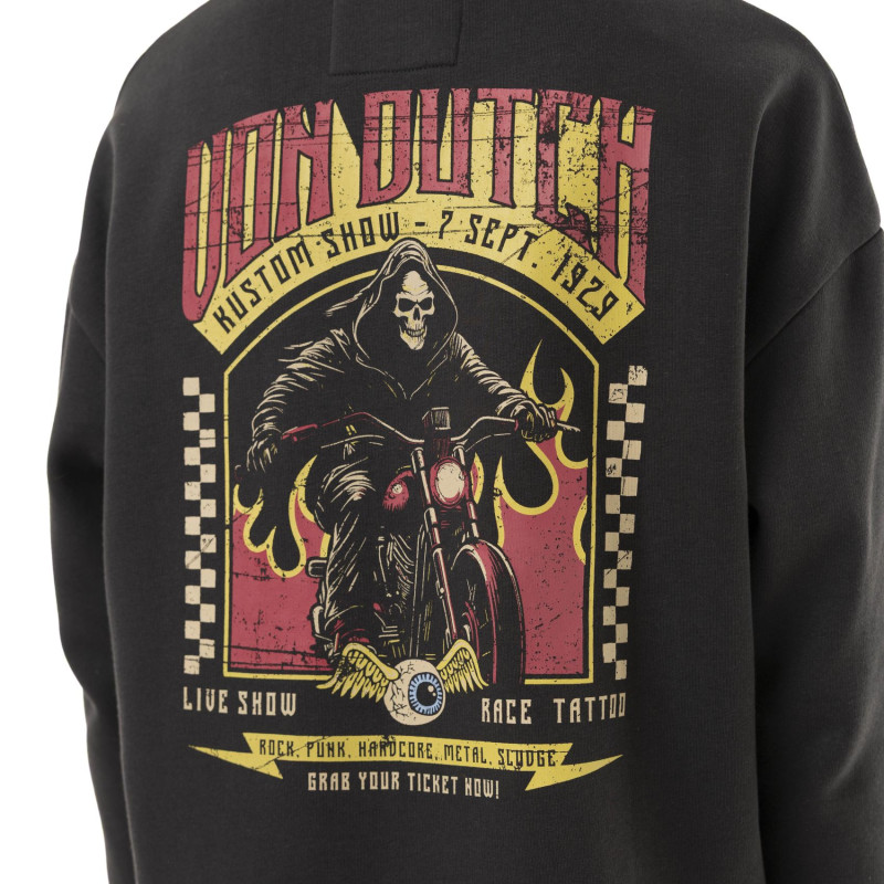 Robe Grise Hiver coupe Droite Col rond REAPER | Femme - Vondutch | Von Dutch