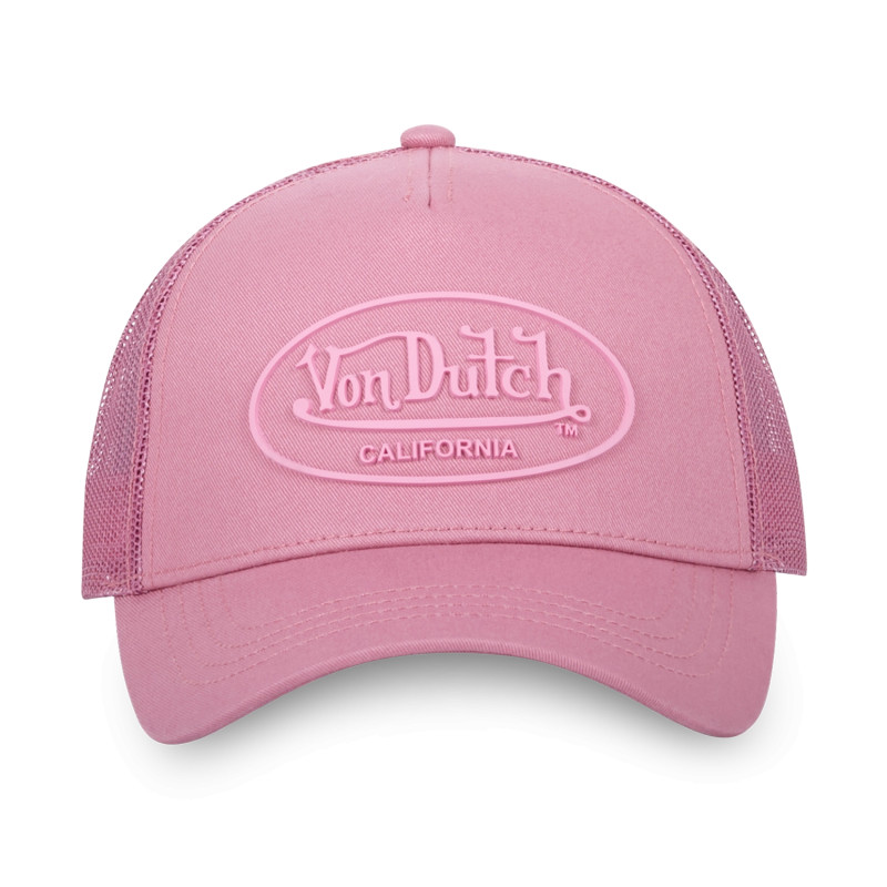 Casquette Enfant Vondutch Rose Trucker Snapback LOG | Von Dutch