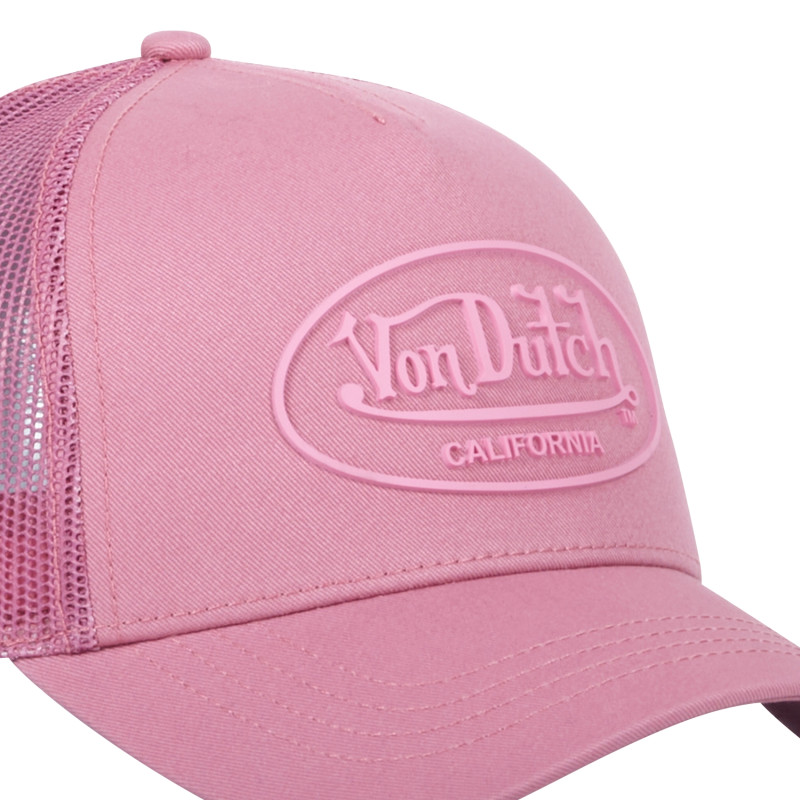 Casquette Enfant Vondutch Rose Trucker Snapback LOG | Von Dutch