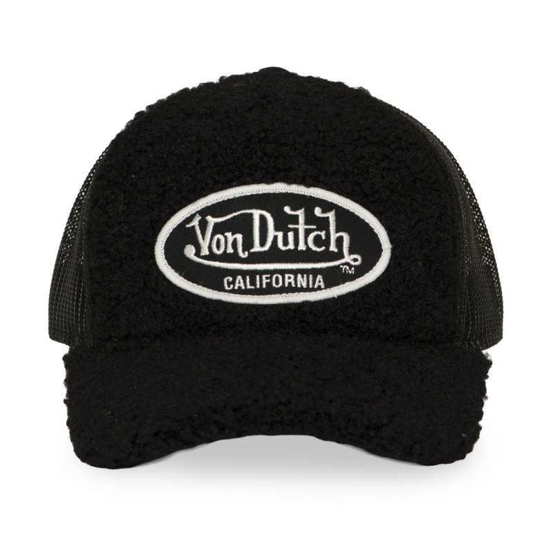 Casquette baseball avec filet adulte en sherpa