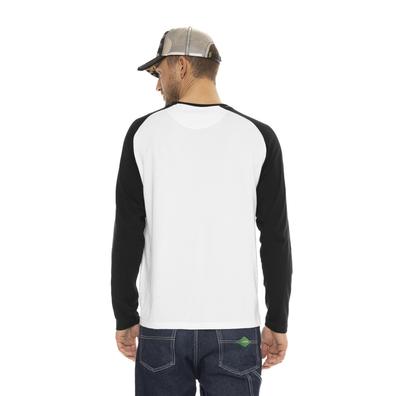T-shirt homme manches longues Raglan Alive