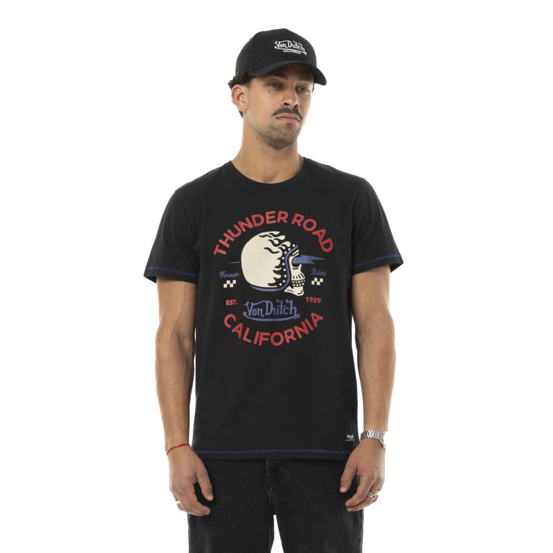 T-shirt homme regular en jersey 160gr print devant Again