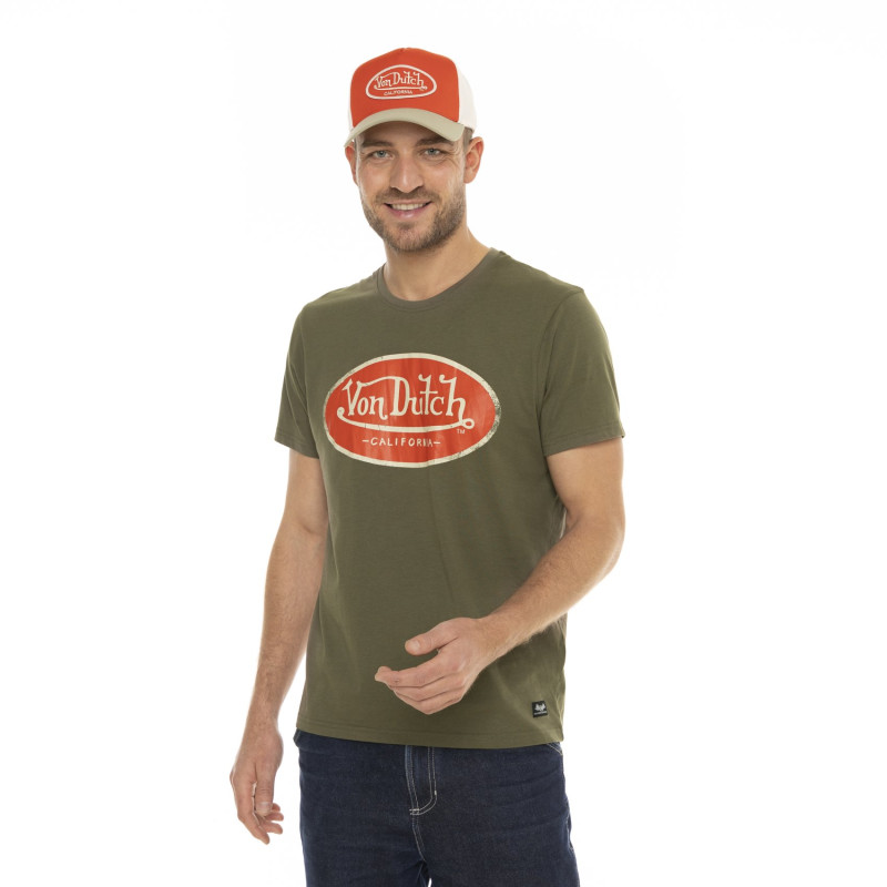 T-shirt homme col rond en coton organic Aaron
