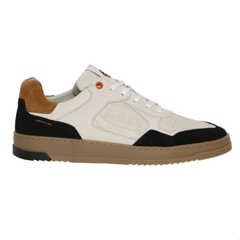 Baskets basse blanches "Viram" Dessus Cuir | Homme - Von Dutch | Von Dutch