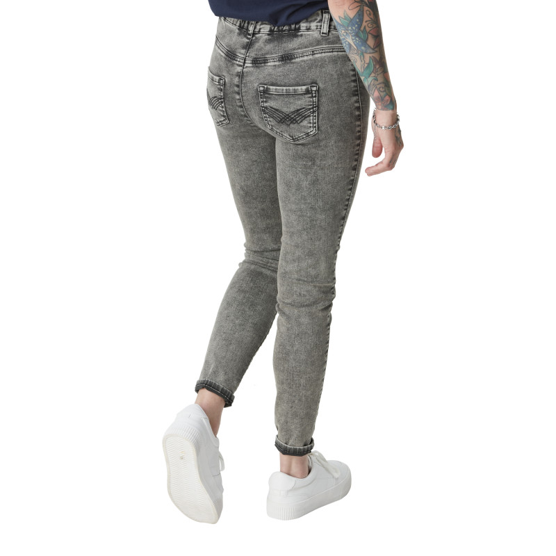 Jegging femme effet jean délavé Tregging