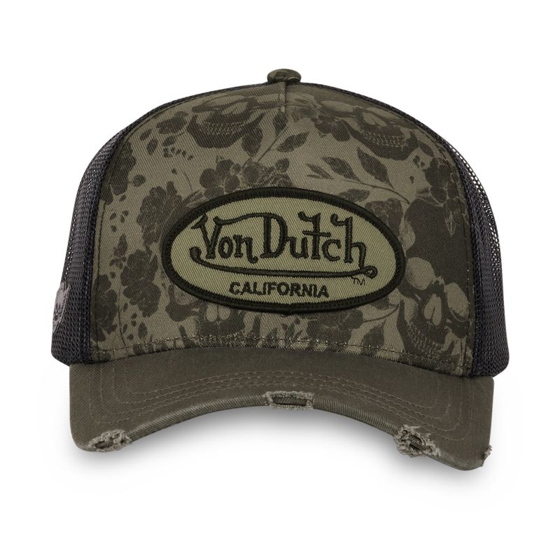 Casquette trucker avec filet Print Skull