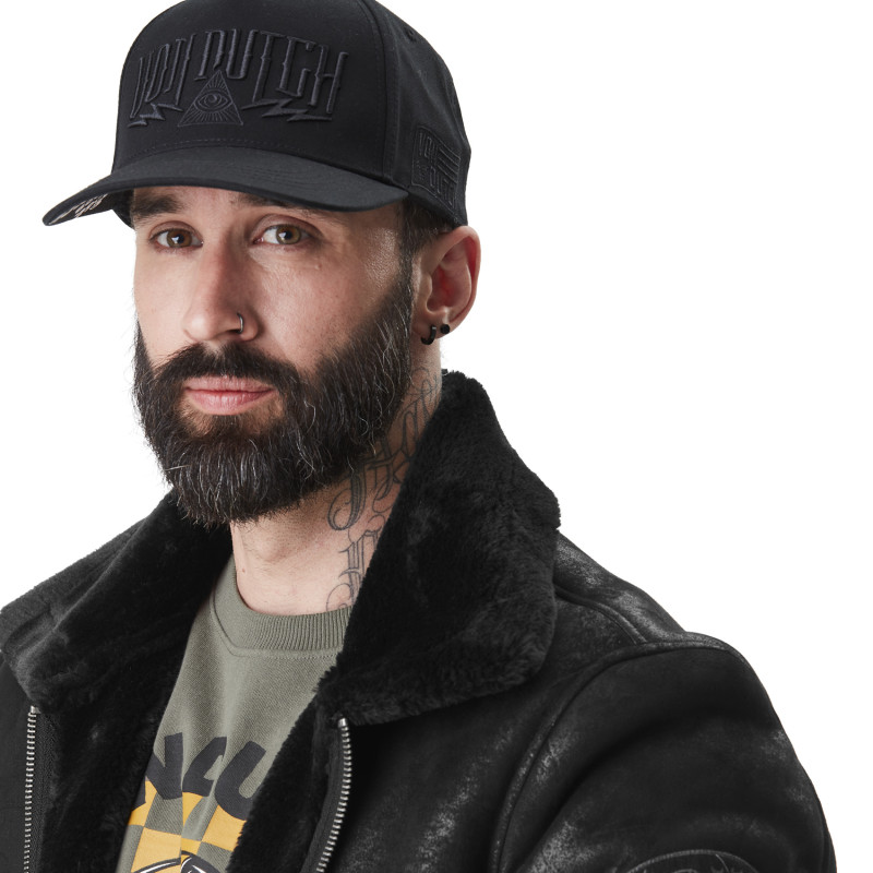 Blouson Fausse fourrure Hiver Noire FURY | Homme - Vondutch | Von Dutch