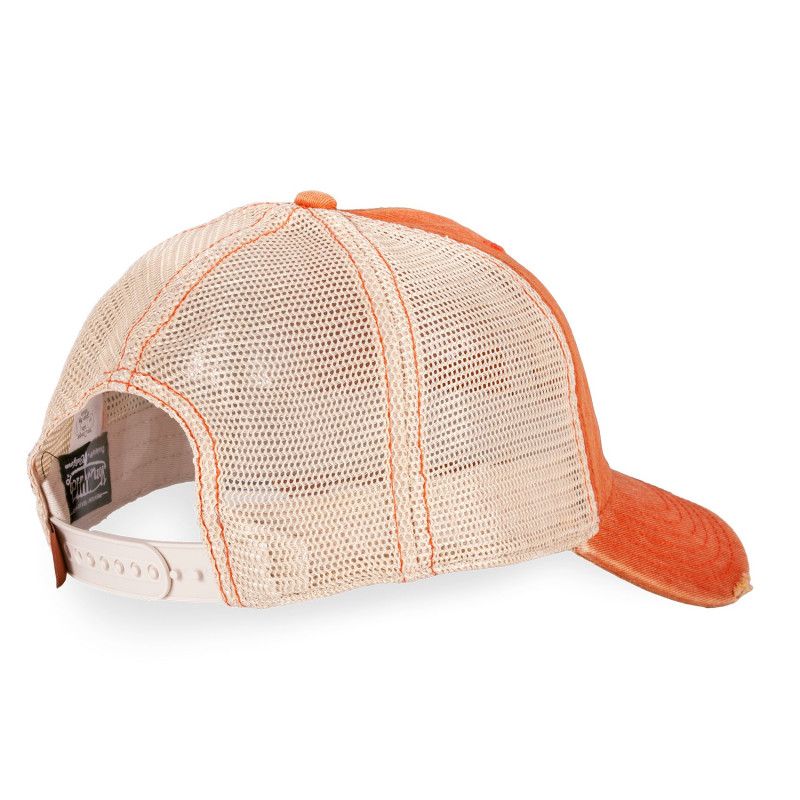 Casquette baseball avec filet souple adulte et patchs Mac Gazoline