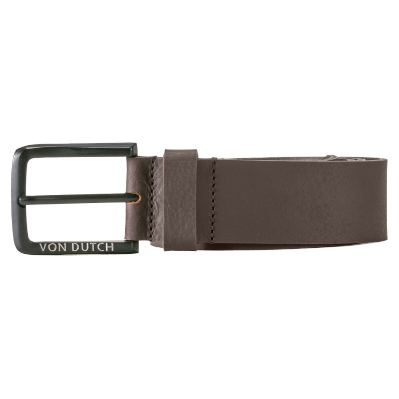 Ceinture en cuir de buffle avec boucle 4cm