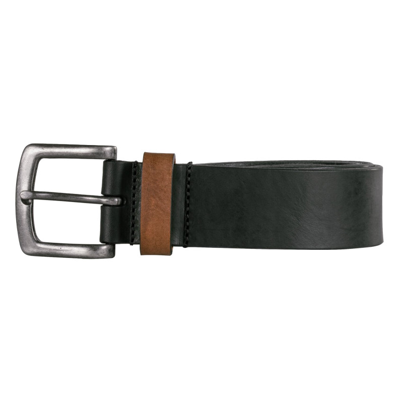 Ceinture en cuir de vachette avec boucle 4cm