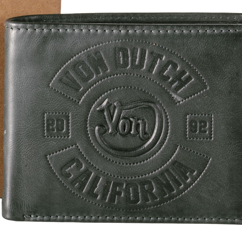 Portefeuille en cuir véritable