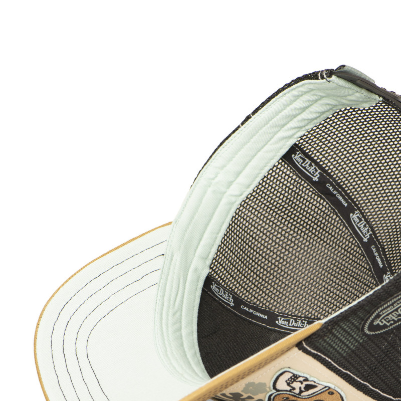 Casquette trucker filet patch brodé Patches