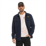 Sur-chemise homme en twill avec broderie Wall