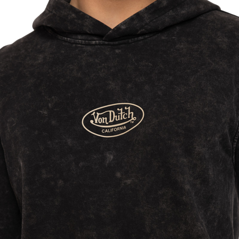 Sweat à capuche Noir MATTIA | Homme - Vondutch | Von Dutch