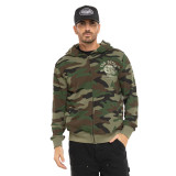 Sweat zippé à capuche homme en french terry Viny