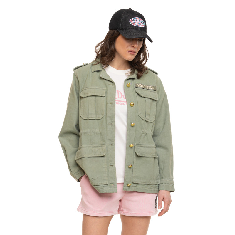 Veste Mi saison Kaki LTD | Femme - Vondutch | Von Dutch