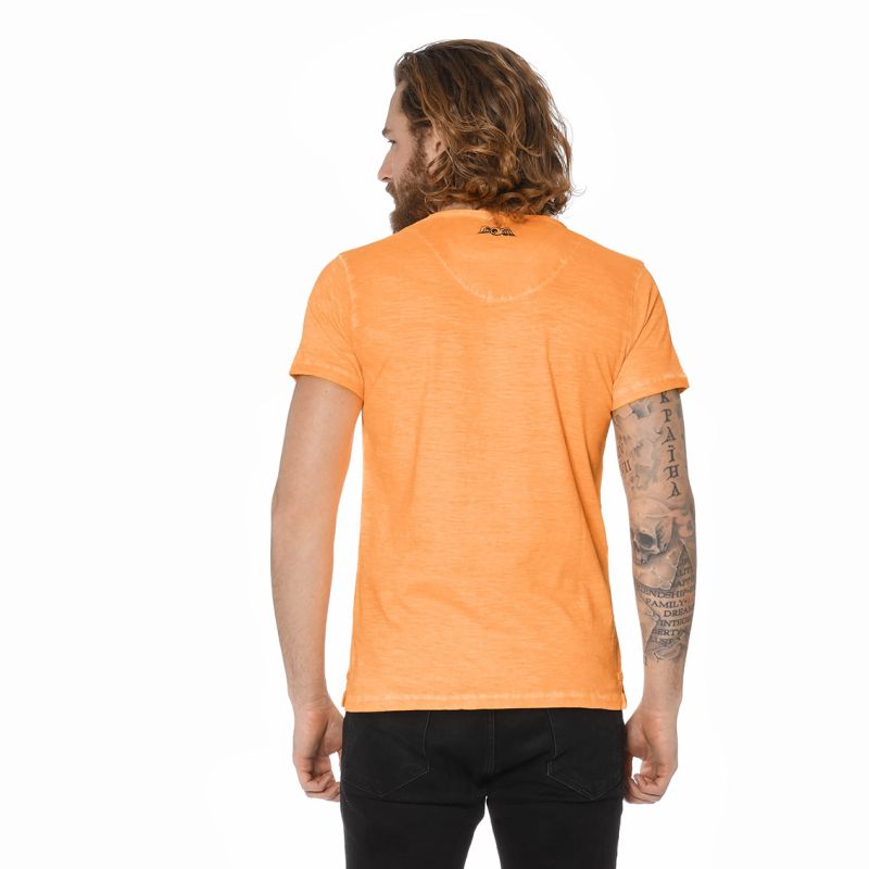 T-shirt Von Dutch Col en V homme Ron