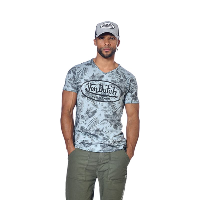 T-shirt Von Dutch homme col V Ron