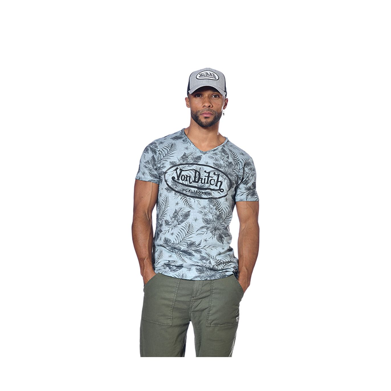 T-shirt homme col V Ron