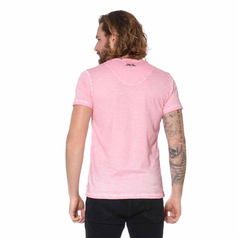 T-shirt Von Dutch Col en V homme Ron