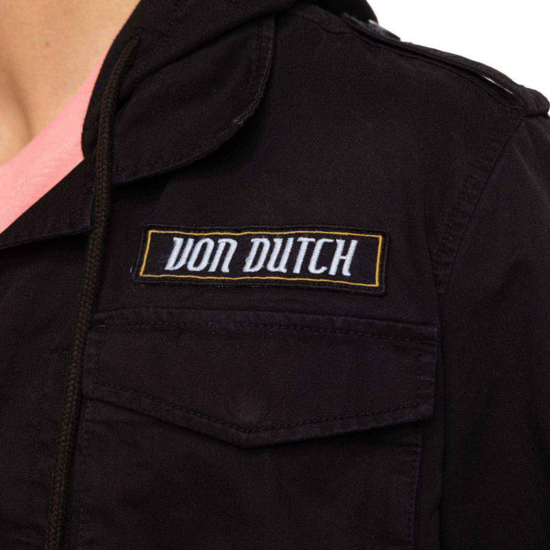 Veste à capuche Mi saison Noire SALT | Homme - Vondutch