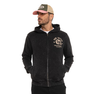 Sweat à capuche Zippé Gris VINY | Homme - Vondutch | Von Dutch
