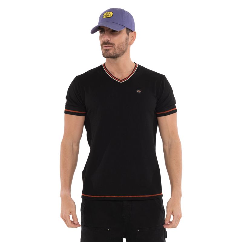 T-shirt homme col VRegular fit en Mesh