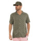 Chemise homme fluide manches courtes en viscose imprimée Sum