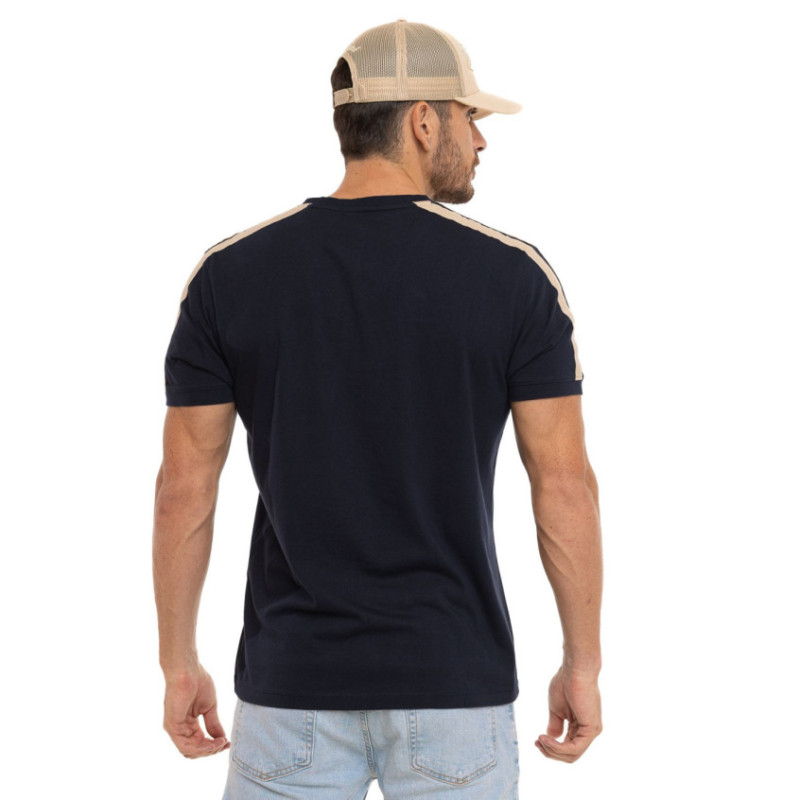 T-shirt homme regular fit col V en jersey Flag