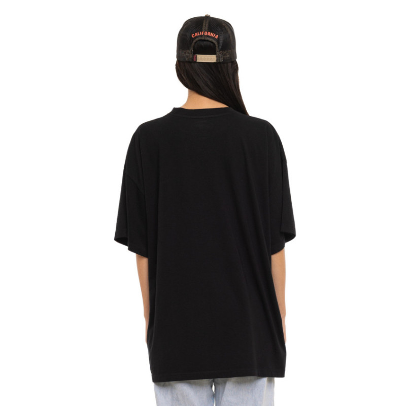 T-shirt femme relax fit col rond print devant Studio - Photo 3