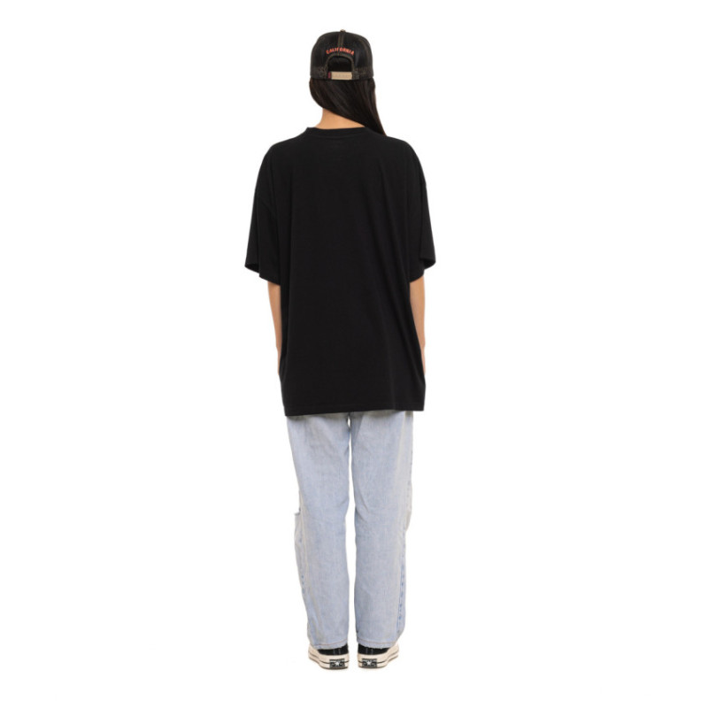 T-shirt femme relax fit col rond print devant Studio - Photo 5