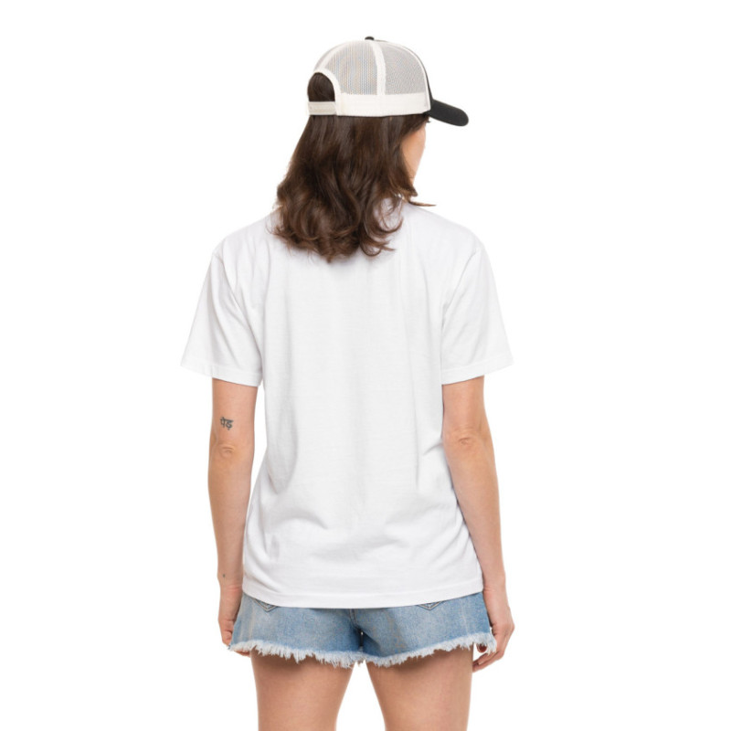 T-shirt femme regular col rond print devant Vacation