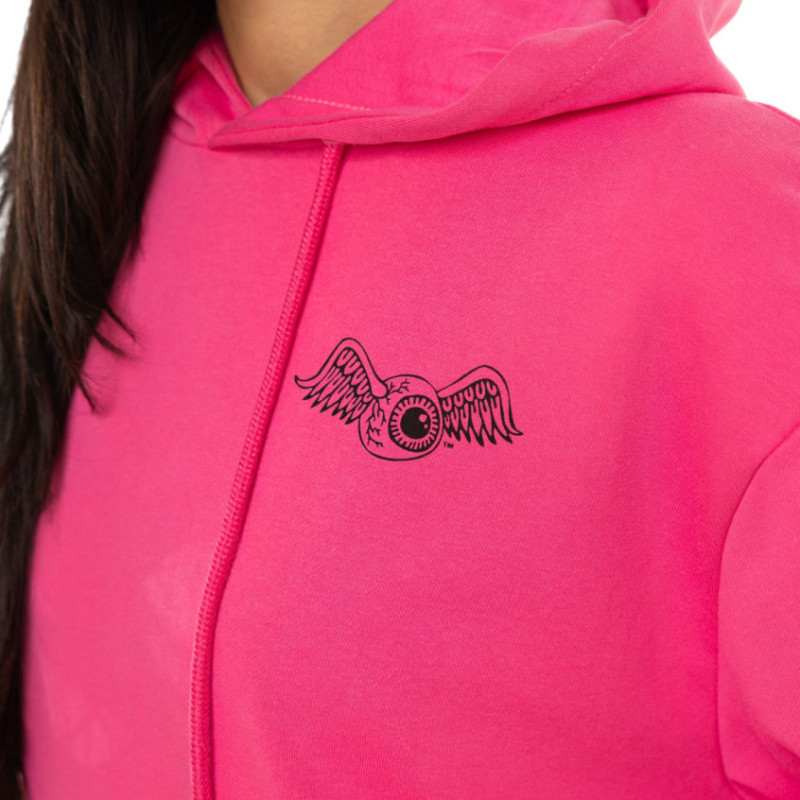 Sweat à capuche femme fr. terry 280GSM touché pêche print dos Kristen - Photo 2