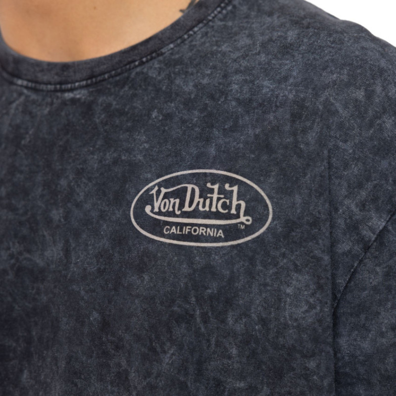 T-shirt homme col rond relax fit acid wash Pass - Photo 2