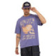 T-shirt homme relax fit col rond en jersey acid wash Poster - Photo 1