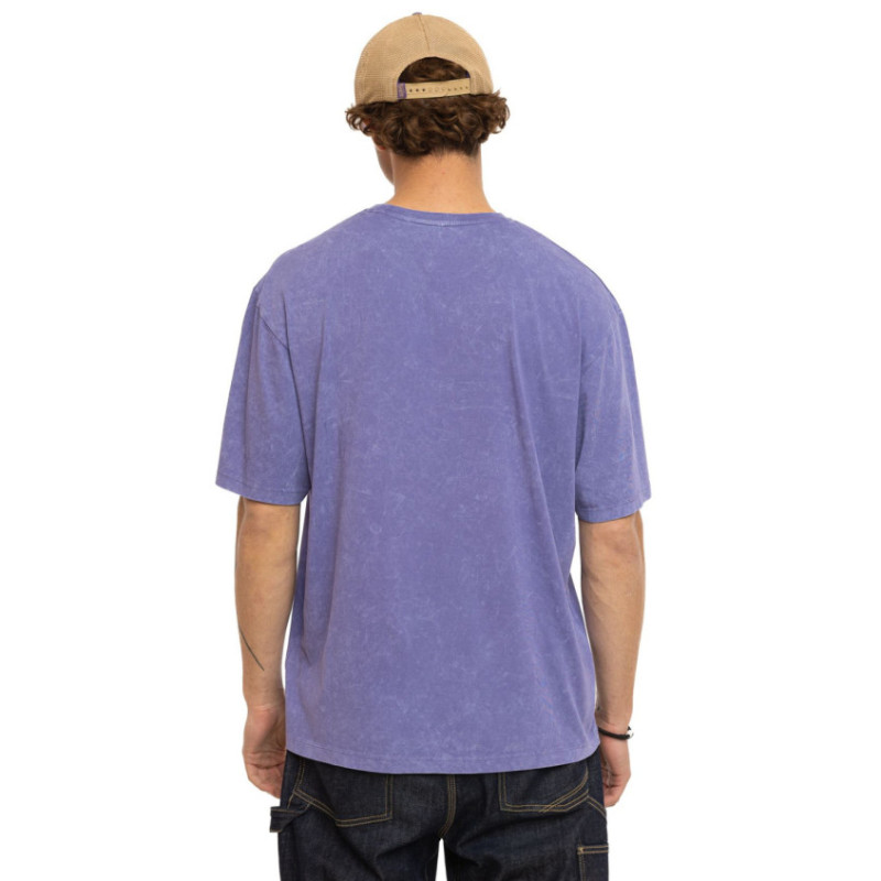 T-shirt homme relax fit col rond en jersey acid wash Poster - Photo 3