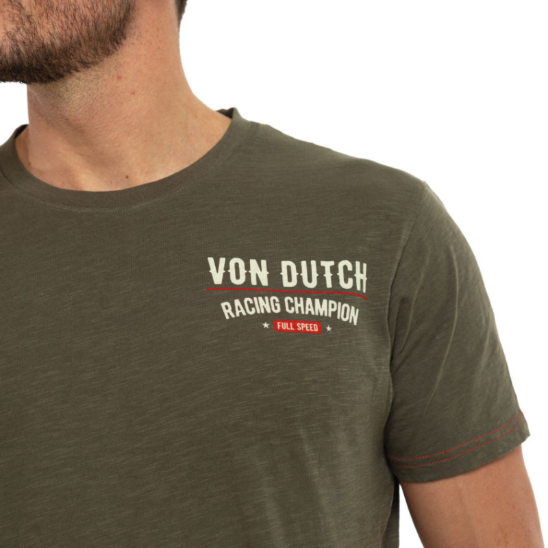 T-shirt homme col rond regular fit slub en jersey Champion - Photo 2