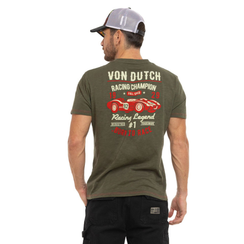 T-shirt homme col rond regular fit slub en jersey Champion - Photo 3