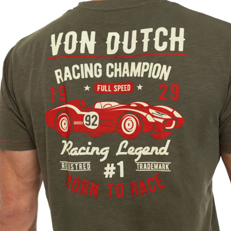 T-shirt homme col rond regular fit slub en jersey Champion - Photo 4