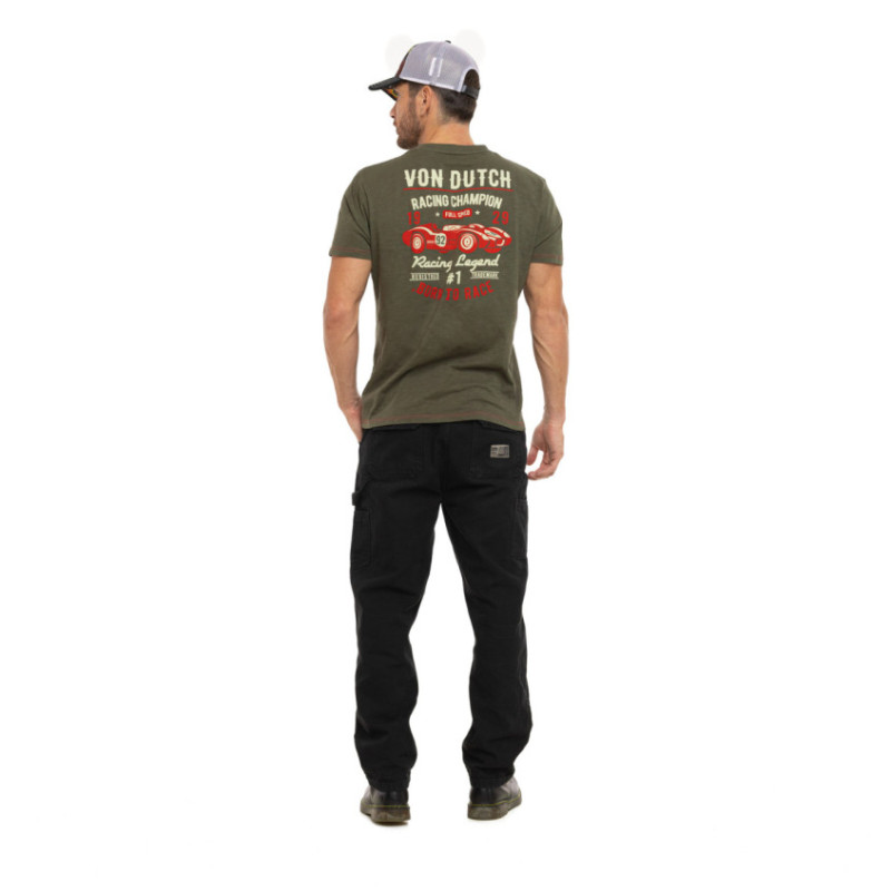 T-shirt homme col rond regular fit slub en jersey Champion - Photo 6