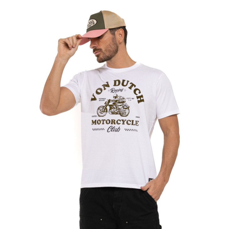 T-shirt homme regular fit col rond en jersey City - Photo 1