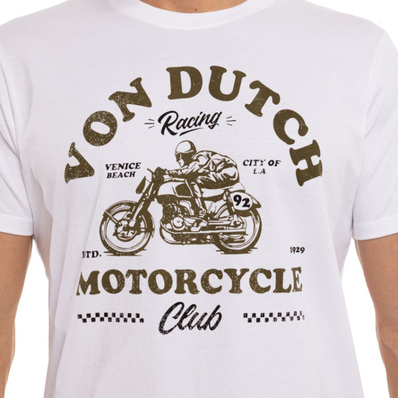 T-shirt homme regular fit col rond en jersey City - Photo 2