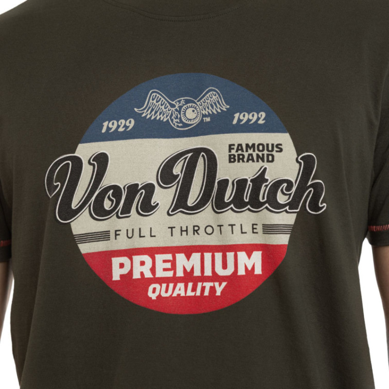 T-shirt homme regular fit col rond en jersey Full - Photo 2