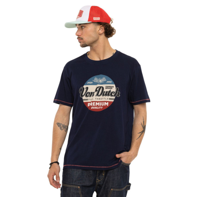 T-shirt homme regular fit col rond en jersey Full - Photo 1