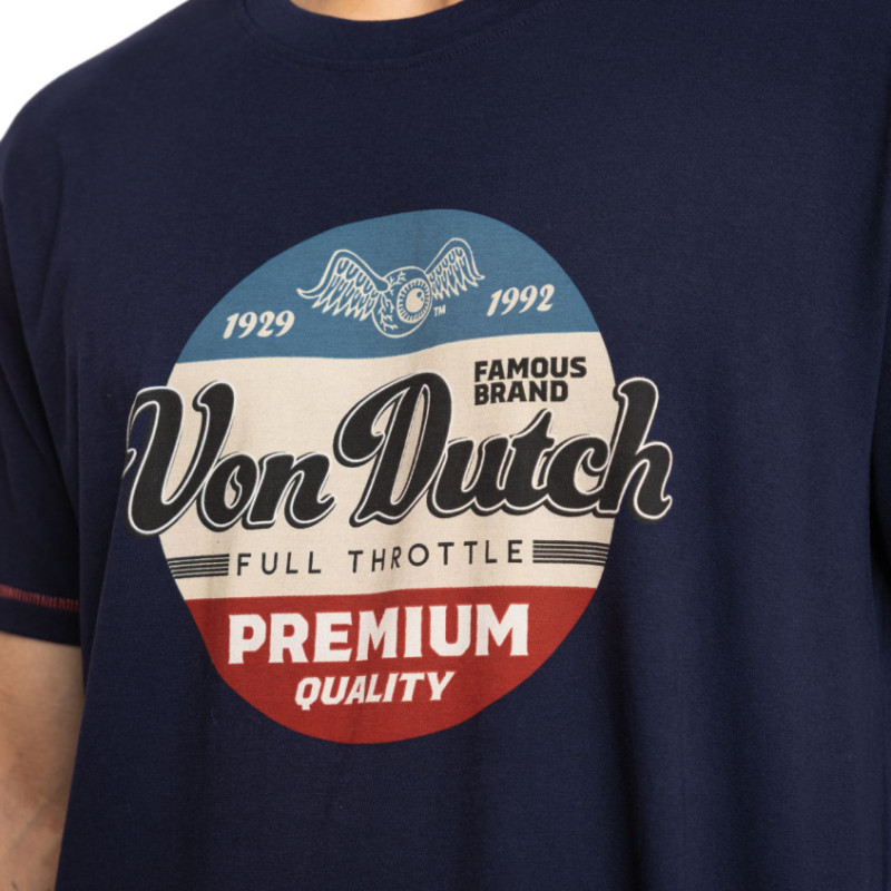 T-shirt homme regular fit col rond en jersey Full - Photo 2