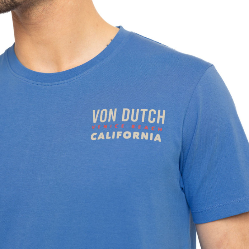 T-shirt homme col rond regular fit en jersey Venice - Photo 2