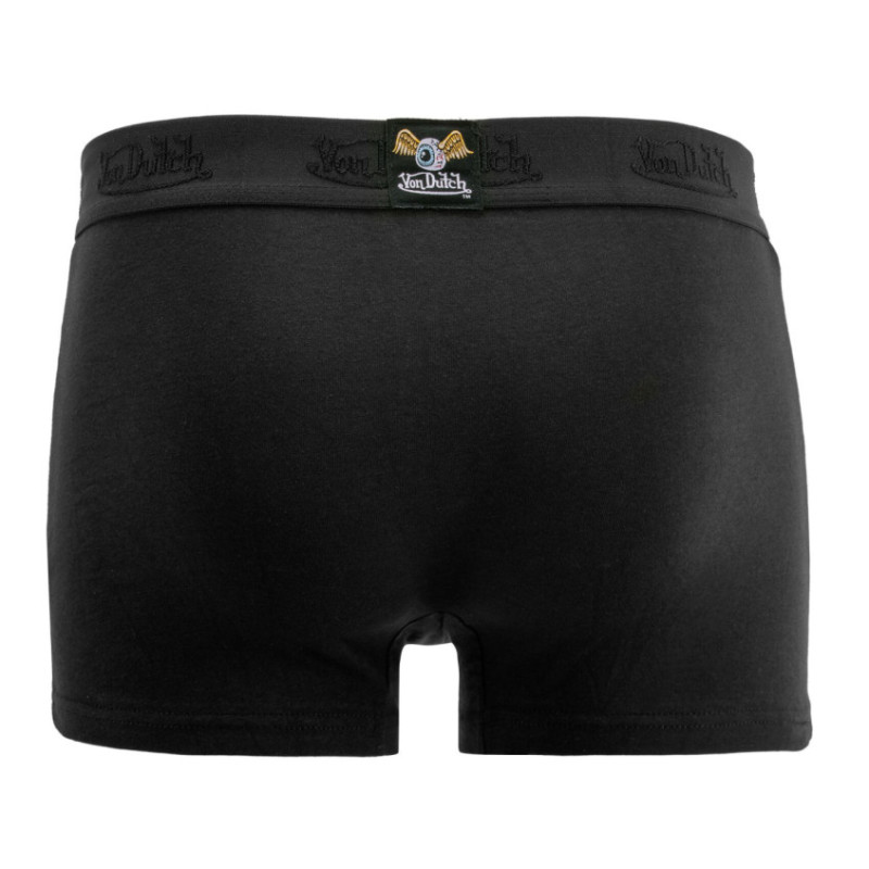 Lot de 4 boxers homme en coton uni et imprimé AOP - Photo 6
