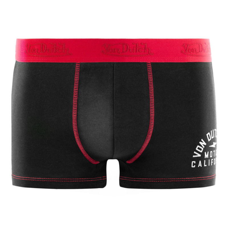 Lot de 4 boxers homme en coton uni et imprimé AOP - Photo 9