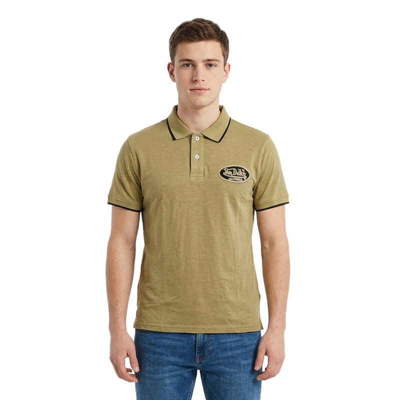 Polo Jaune coupe Régular Col boutonné LOS | homme - Vondutch | Von Dutch