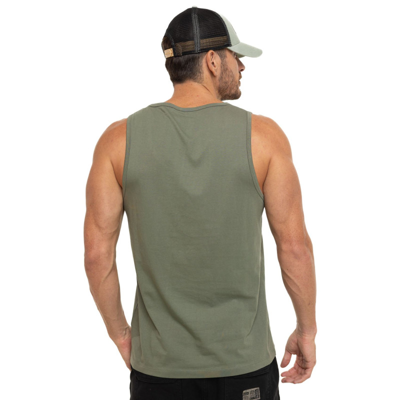 Débardeur  Kaki coupe Régular Col rond BASE | Homme - Vondutch | Von Dutch